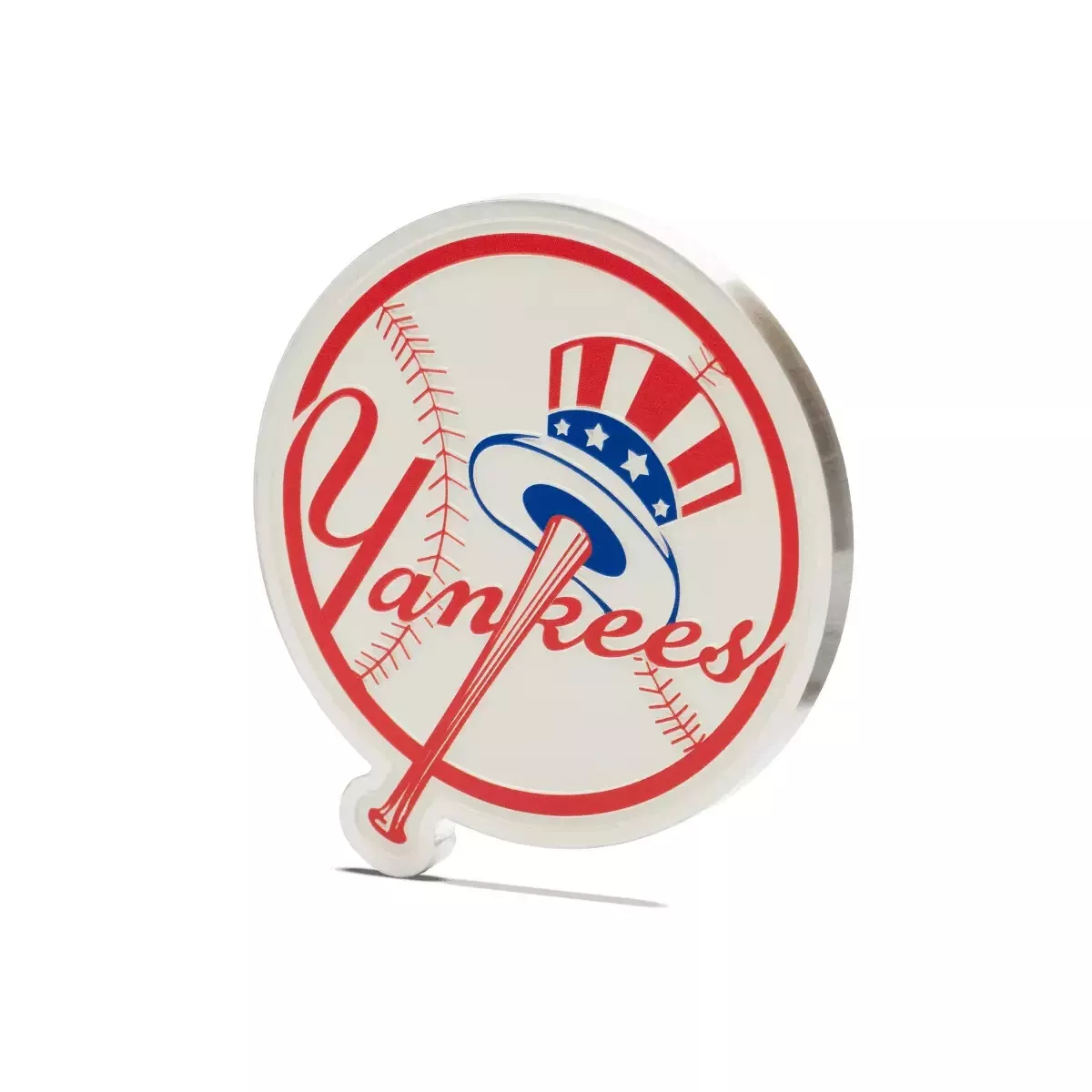 Picture of 2025 Agoro Major League Baseball MLB New York Yankees 3 oz Colorized Silver Coin