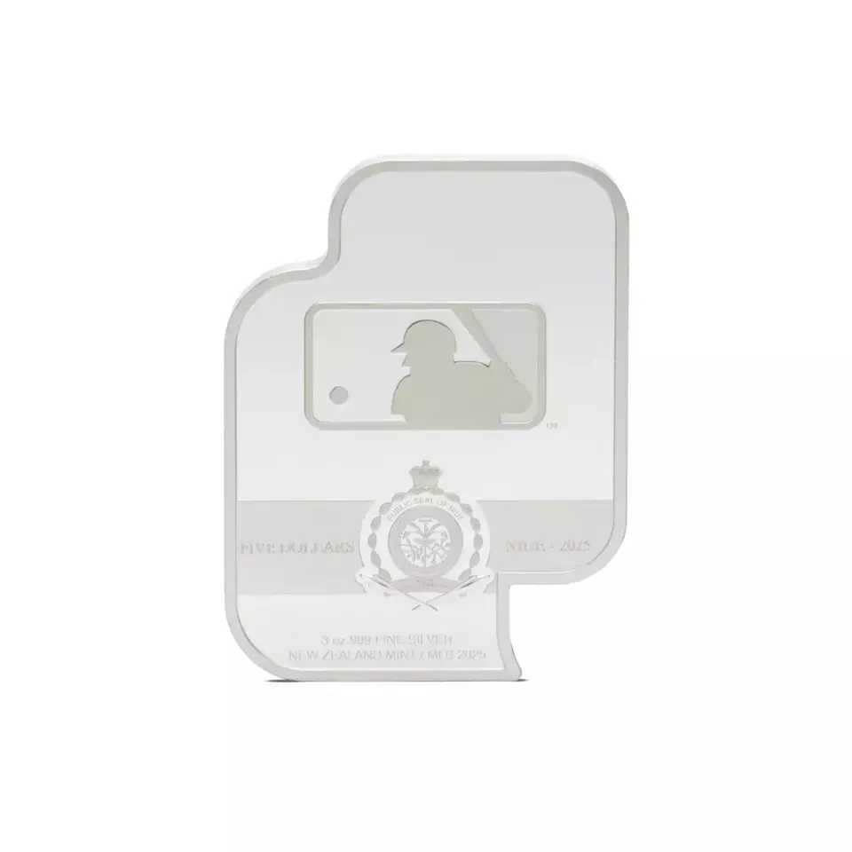 Picture of 2025 Agoro Major League Baseball MLB San Diego Padres 3 oz Colorized Silver Coin