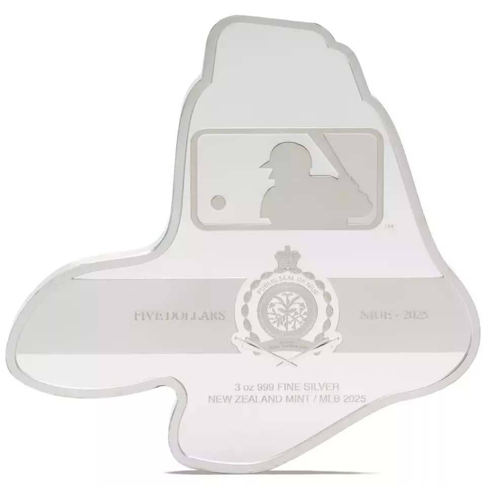 Picture of 2025 Agoro Major League Baseball MLB Boston Red Sox 3 oz Colorized Silver Coin