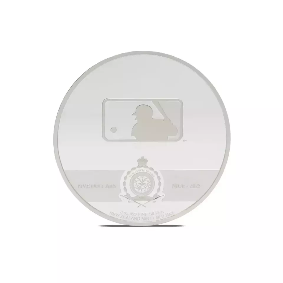 Picture of 2025 Agoro Major League Baseball MLB Houston Astros 3 oz Colorized Silver Coin