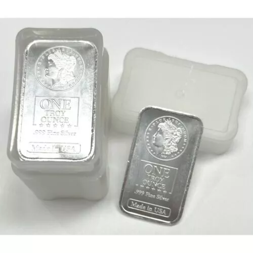 Picture of (Lot of 5) Mason Mint Morgan Tribute 1 oz Silver Bar - (Secondary Market - New)