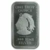 Picture of Golden State Mint (GSM) Aztec Mayan Calendar 1 oz Silver Bar