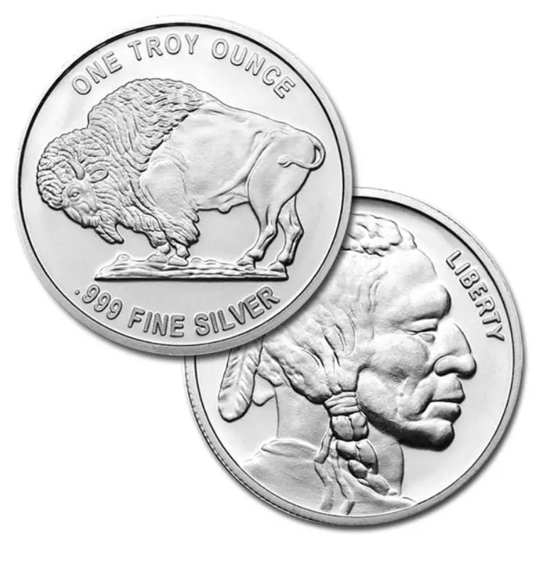 Picture of Mason Mint Buffalo Design 1 oz Silver Round