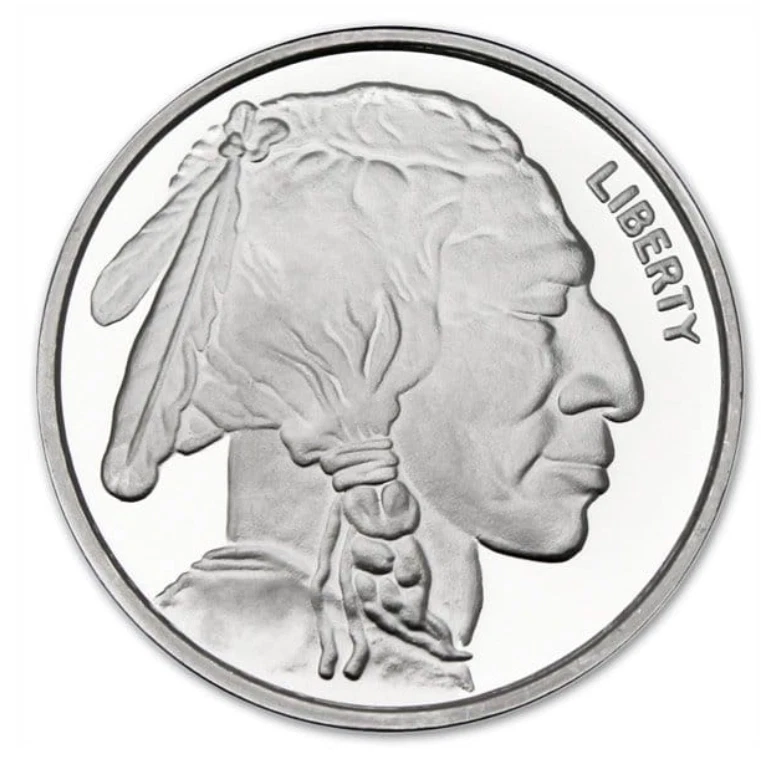 Picture of Mason Mint Buffalo Design 1 oz Silver Round