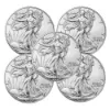 Picture of (Lot of 5) 2024 American Silver Eagle (ASE) 1 oz Silver Coin
