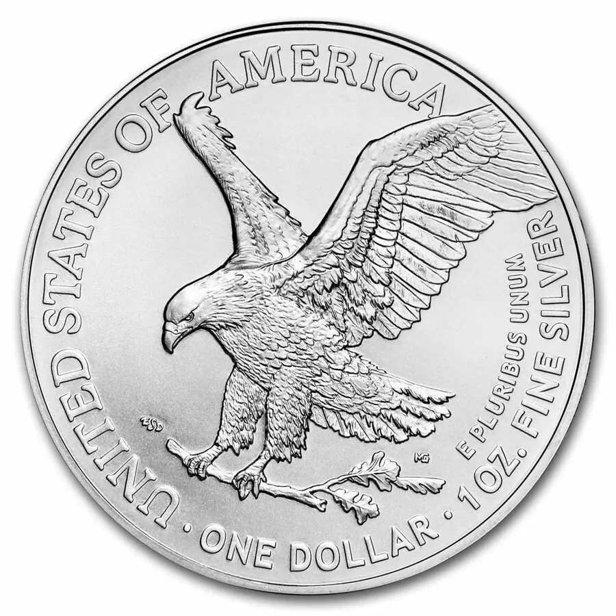 Picture of (Lot of 5) 2024 American Silver Eagle (ASE) 1 oz Silver Coin