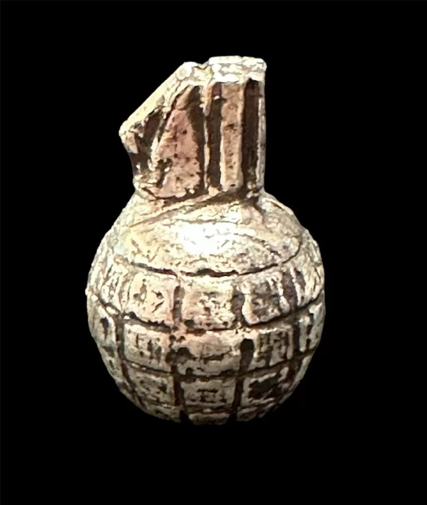 Picture of Hand-Poured "Spicy Pineapple" 96-98 Grams (Over 3 oz) .999 Silver
