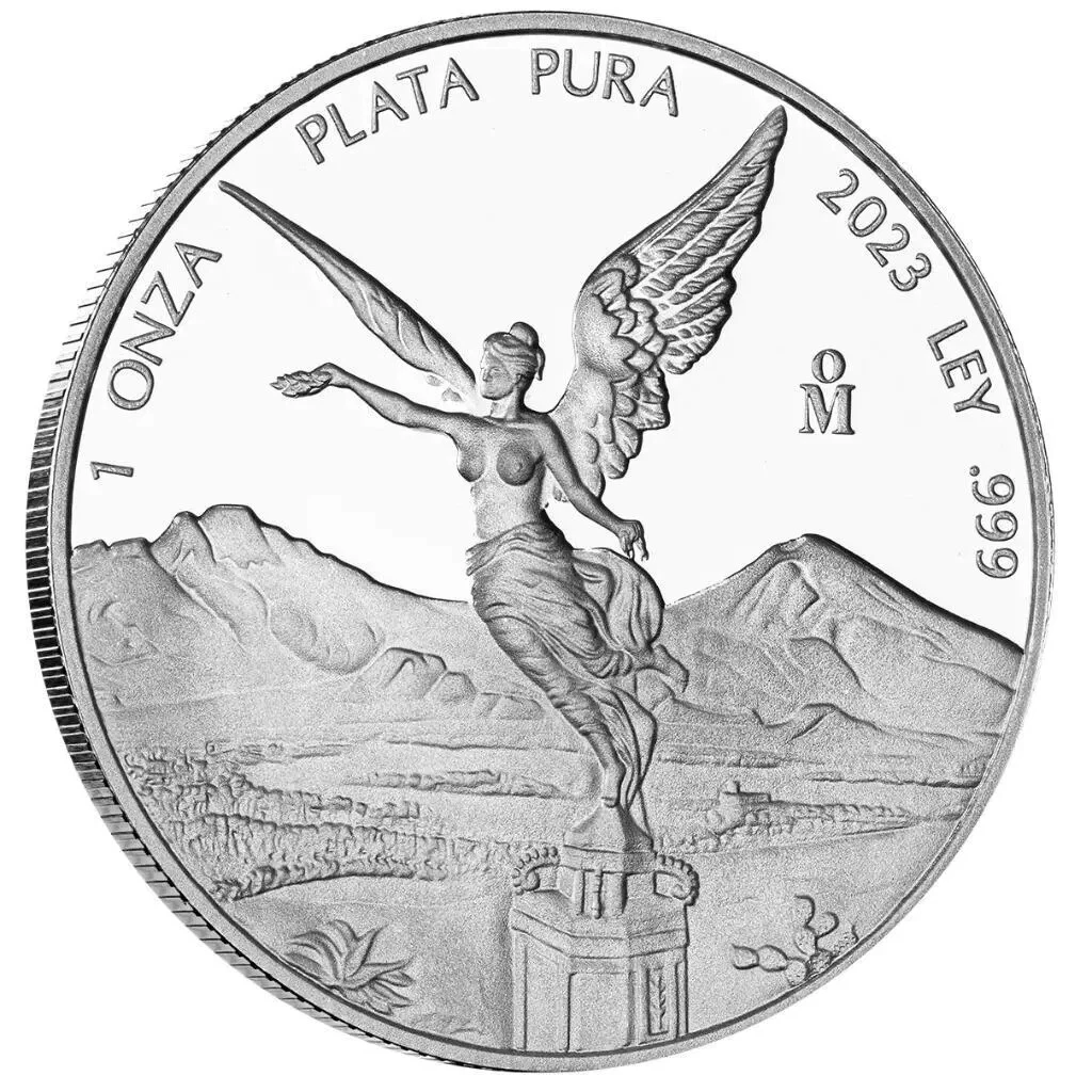 Picture of 2023 Mexico Libertad Proof Finish 1 oz Silver Coin - In Capsule