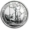 Picture of 2014 Royal Mint Britannia 1 oz Silver Coin with Year of the Horse Privy Mark