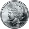 Picture of Mason Mint Peace Dollar Tribute 1 oz Silver Round