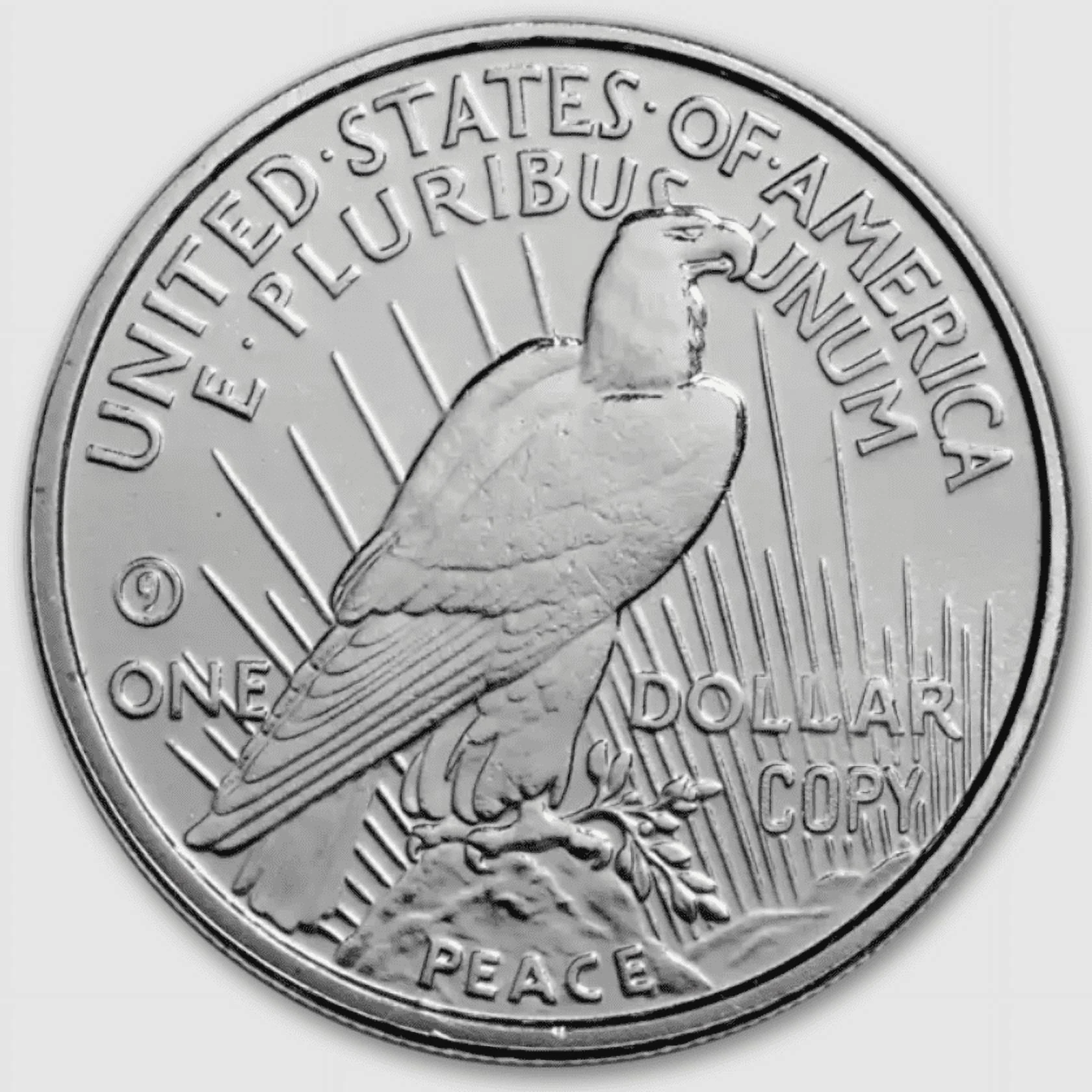 Picture of Mason Mint Peace Dollar Tribute 1 oz Silver Round