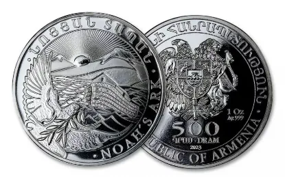 Picture of 2022 Armenia Noah's Ark by Geiger Edelmetalle 1 oz Silver Coin