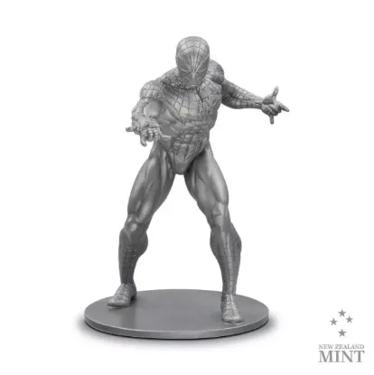 Picture of 2023 New Zealand Mint Marvel The Amazing Spider-Man 3D Miniature 150 Gram Silver