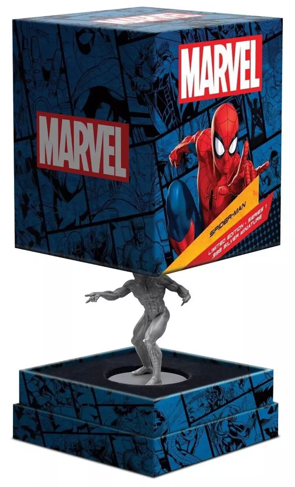 Picture of 2023 New Zealand Mint Marvel The Amazing Spider-Man 3D Miniature 150 Gram Silver