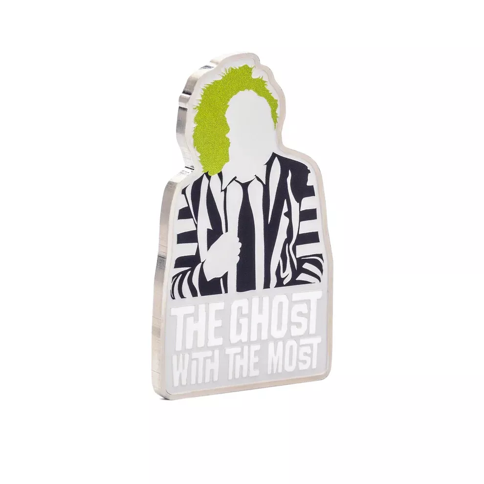 Picture of 2024 Agoro Beetlejuice - The Ghost with the Most 1 oz Colorized Silver Coin