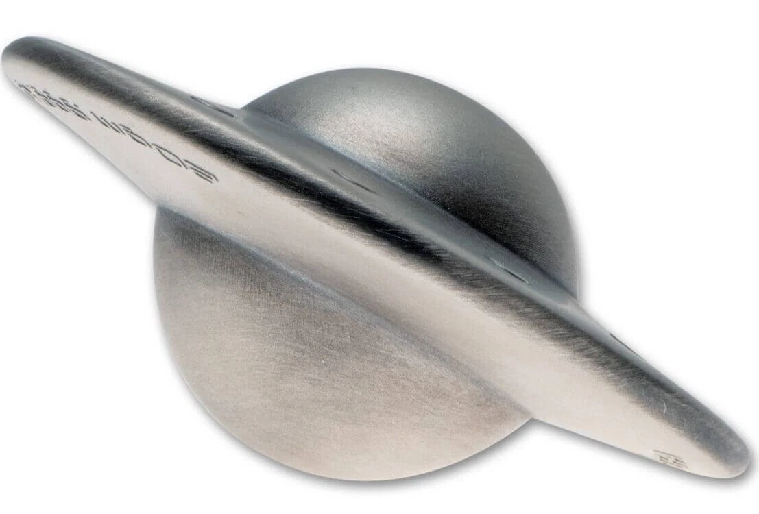 Picture of 2024 Shanghai New Century Mint Levitating UFO Shaped 20 Gram Silver Coin of Chad