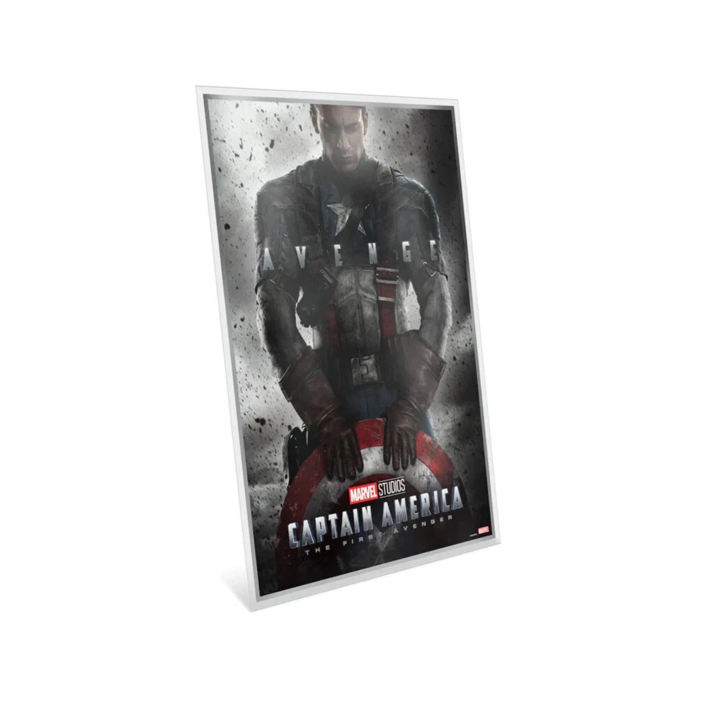 Picture of 2025 Agoro Marvel Captain America: The First Avenger 1.5 oz Silver Foil
