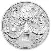 Picture of 2024 Perth Mint Lunar Year of the Dragon 1/2 oz High Relief Proof Silver Coin