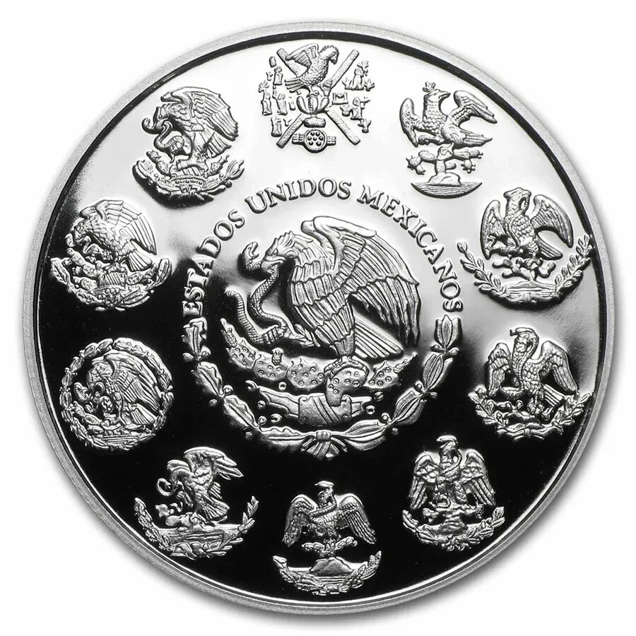 Picture of 2023 Mexico 2 oz Onza Proof Silver Libertad Coin - In Mint Capsule
