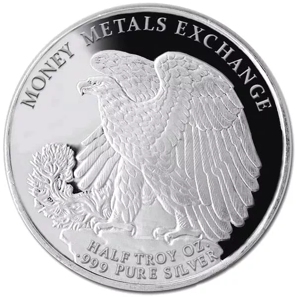 Picture of Money Metals Exchange Walking Liberty 1/2 oz Silver Round (Secondary Market)
