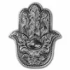 Picture of 2022 Komsco South Korea Hamsa Hand of Fatima Shaped 2 oz Antiqued Silver Stacker
