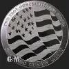 Picture of Golden State Mint (GSM) Double Eagle 2 oz Silver Round