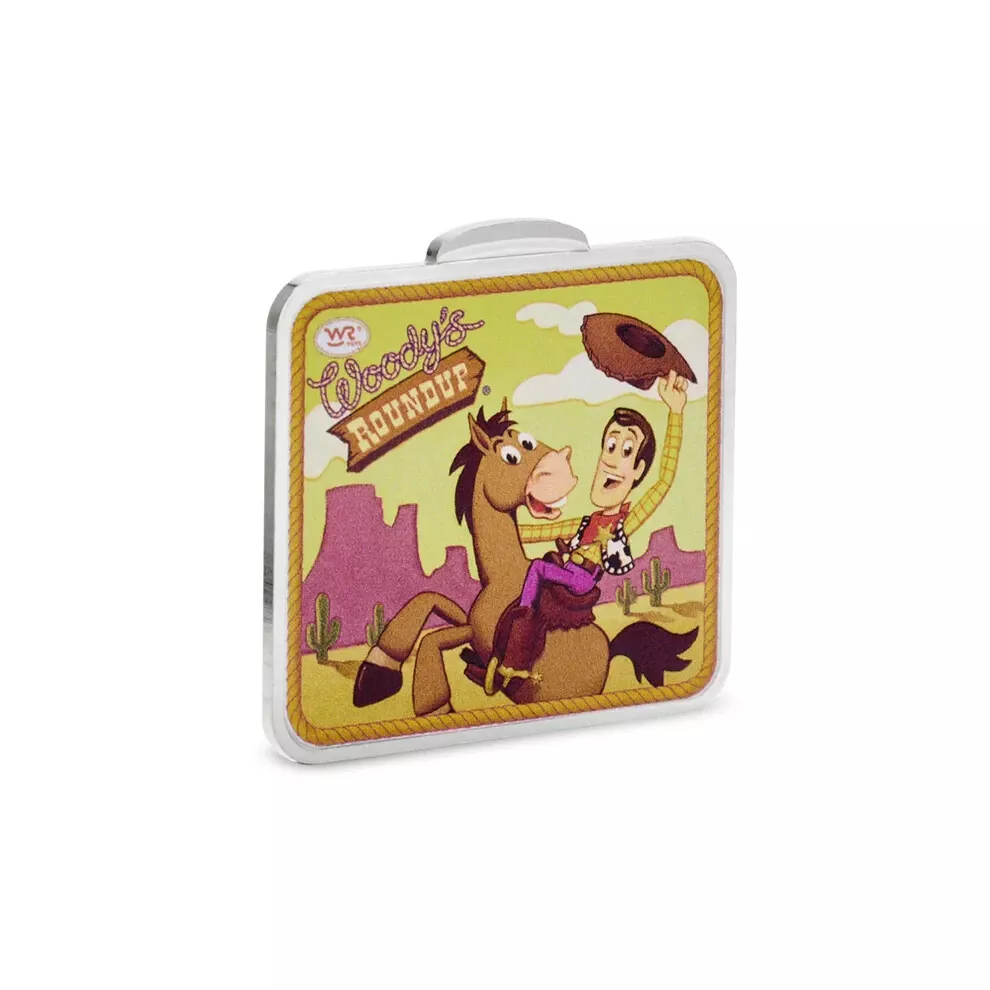 Picture of 2025 Agoro Disney Pixar Woody's Roundup - Bullseye 1 oz Colorized Silver Coin
