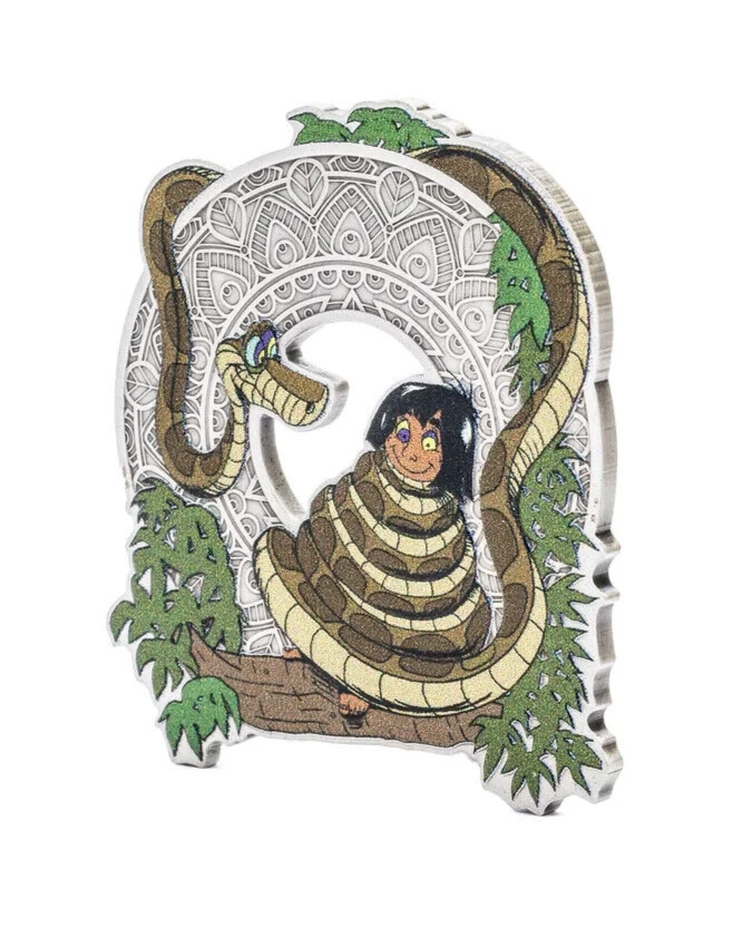 Picture of 2024 Agoro by New Zealand Mint Disney Jungle Book Kaa 1 oz Colorized Silver Coin