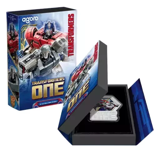 Picture of 2024 Agoro by New Zealand Mint Transformers One 1 oz Colorized Silver Coin