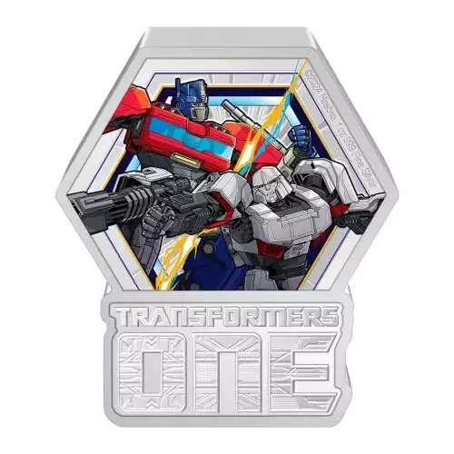 Picture of 2024 Agoro by New Zealand Mint Transformers One 1 oz Colorized Silver Coin
