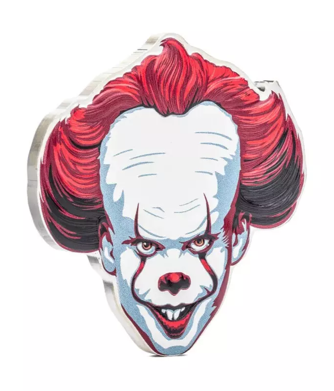 Picture of 2024 Agoro by New Zealand Mint IT - Pennywise 2 oz Colorized Silver Coin