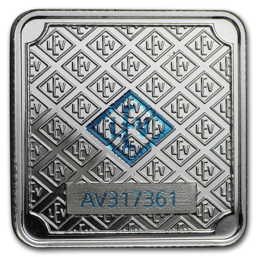 Picture of Geiger Edelmetalle Original - 10 Gram Silver Square - In Capsule