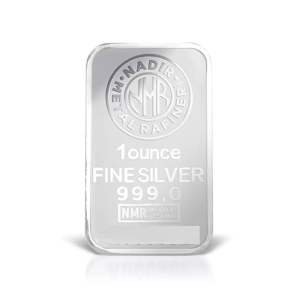 Picture of Nadir Metal Rafineri 1 oz Silver Bar - In Assay