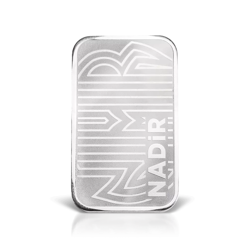Picture of Nadir Metal Rafineri 1 oz Silver Bar - In Assay