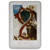 Picture of 2025 Agoro Tarot Card - The World 1 oz Colorized Silver Coin