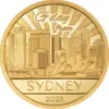 Picture of 2023 CIT Big City Lights Sydney 0.5 Gram Proof Gold Coin - In Capsule w/ Coa