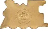 Picture of 2023 CIT Train Shaped 0.5 Gram Proof Gold Coin - In Capsule w/ Coa