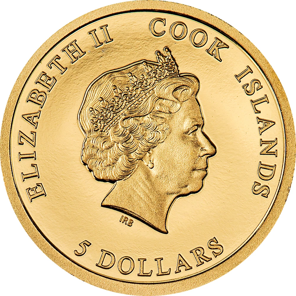 Picture of 2023 CIT Mont Saint Michel 0.5 Gram Proof Gold Coin - In Capsule w/ Coa
