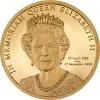 Picture of 2022 CIT Queen Elizabeth II Memoriam 0.5 Gram Proof Gold Coin - Capsule / Coa