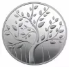 Picture of Pamp MMTC Banyan Tree of Life 100 Gram Silver Coin - In Mint Capsule