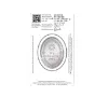 Picture of Pamp MMTC Prince Oval Shaped 20 Gram Silver Coin - In Card