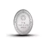 Picture of Pamp MMTC Prince Oval Shaped 20 Gram Silver Coin - In Card