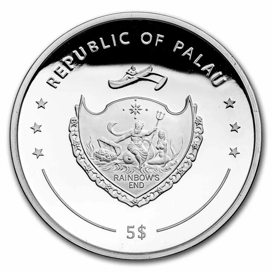 Picture of 2023 CIT ColorEYEzed Hazel Brown 1 oz Colorized Proof Silver Coin - 30278
