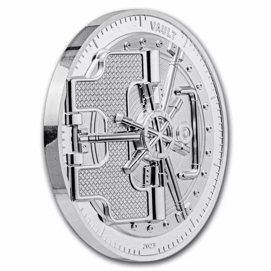 Picture of 2023 CIT Vault Door 3 oz Ultra High Relief Proof Silver Coin - 30331