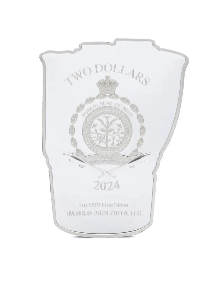 Picture of 2024 Agoro By New Zealand Mint UFC Glove Shaped 1 oz Proof Silver Coin