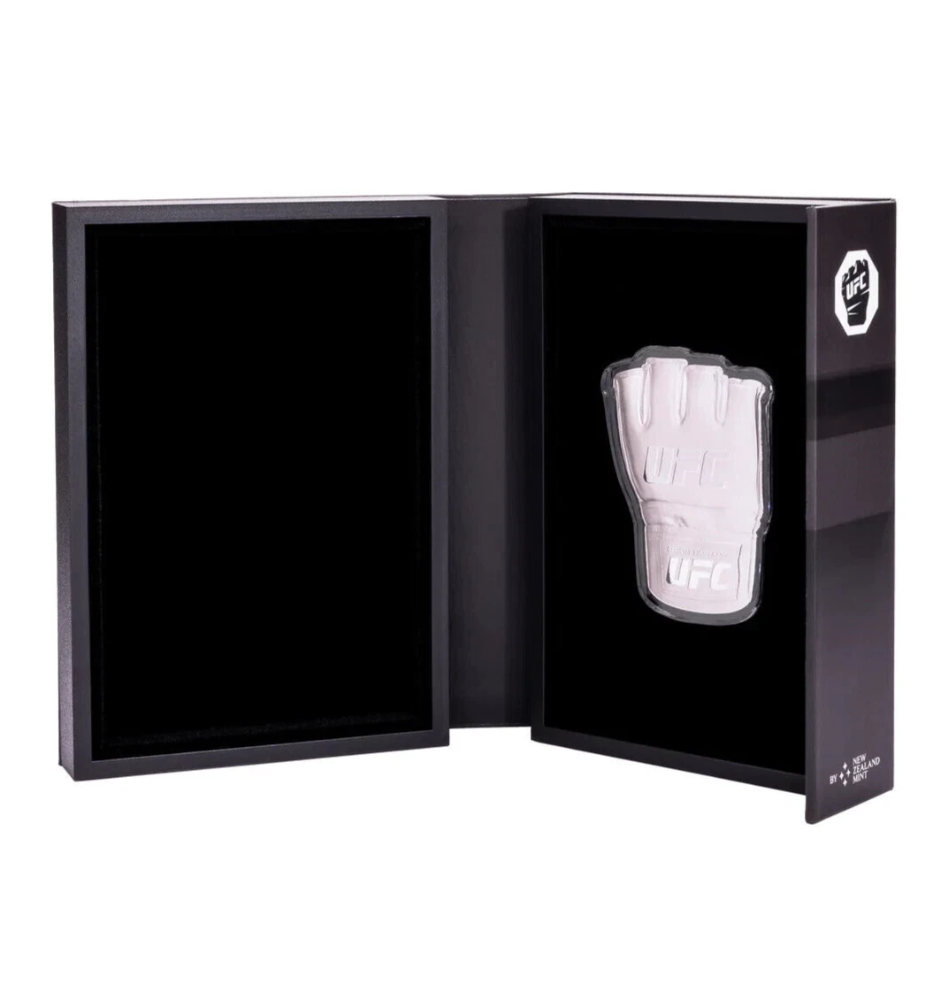 Picture of 2024 Agoro By New Zealand Mint UFC Glove Shaped 3 oz Proof Silver Coin