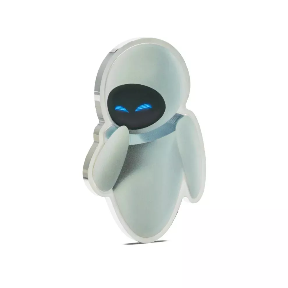Picture of 2025 Agoro Disney Pixar Love is WALL-E + EVE 3 oz (2 x 1.5 oz) Silver Coin Set