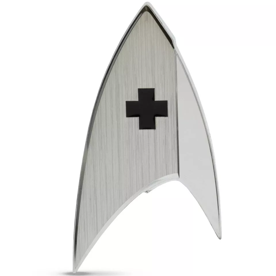 Picture of 2025 Agoro Star Trek Starfleet – Medical Insignia 1 oz Silver Coin