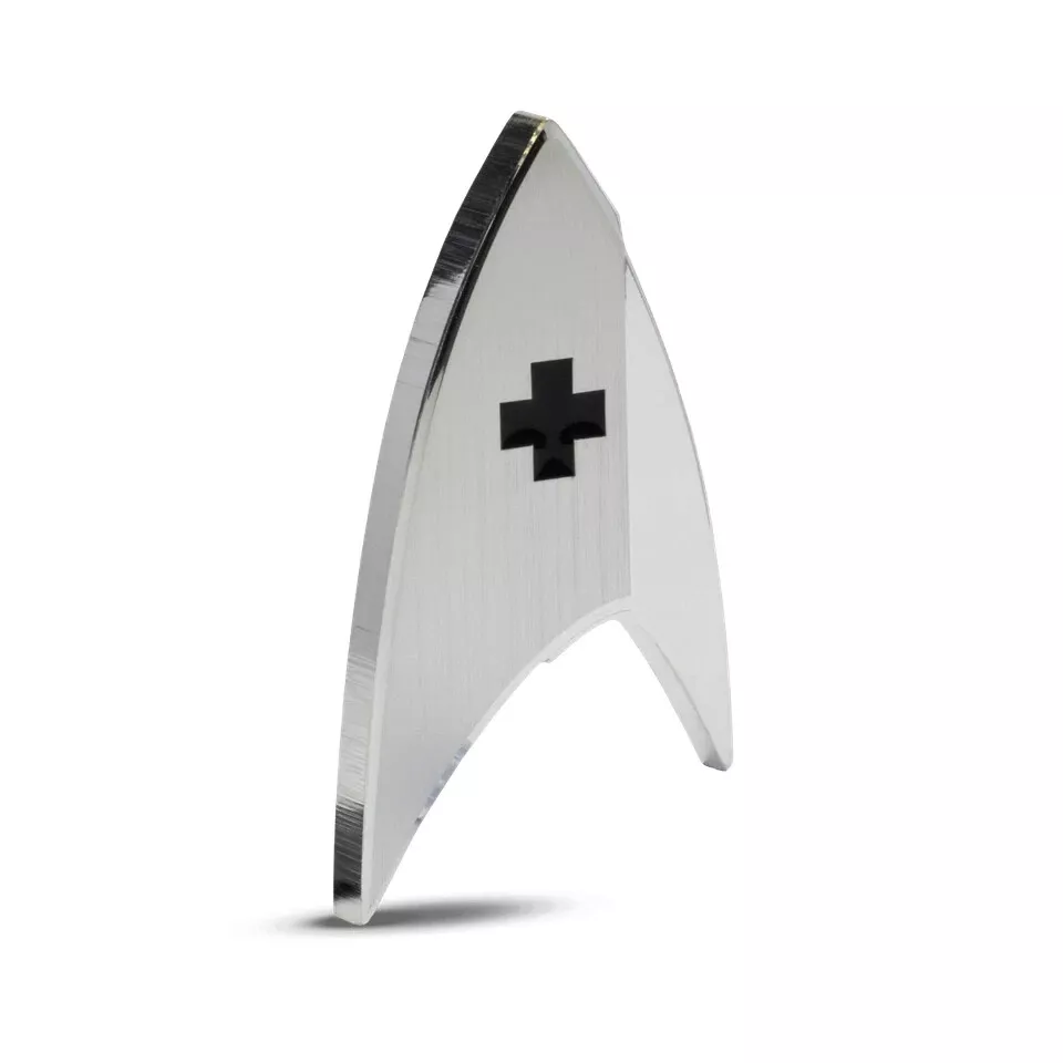 Picture of 2025 Agoro Star Trek Starfleet – Medical Insignia 1 oz Silver Coin