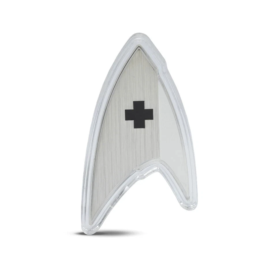 Picture of 2025 Agoro Star Trek Starfleet – Medical Insignia 1 oz Silver Coin